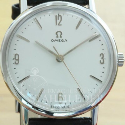 Zur Referenz: 'Omega Handaufzug Stahl Cal.600 1964 '