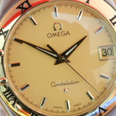 Zur Referenz: 'Omega Constellation Stahl/14kt Gold Cal.1532 2004 '