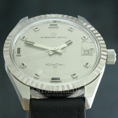 Zur Referenz: 'Eterna-Matic KonTiki 10 Stahl Cal.1489K 1968 '