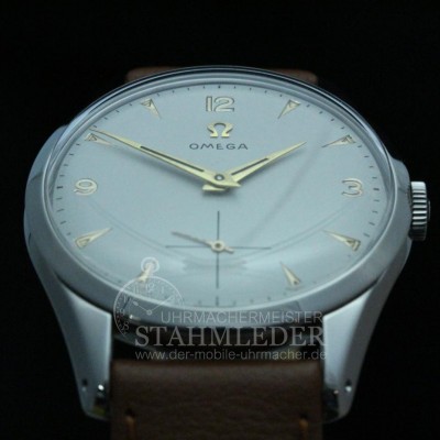 Zur Referenz: 'Omega Stahl Handaufzug 1954 Cal.266'