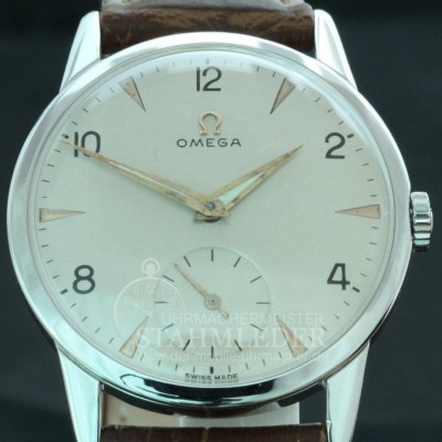 Zur Referenz: 'Omega Handaufzug Stahl Cal.268 1961 '