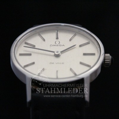 Zur Referenz: 'Omega DeVille Lady Stahl Handaufzug 1969'