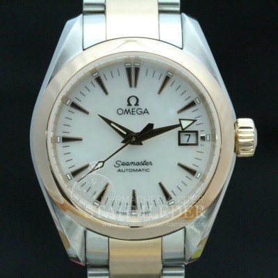 Zur Referenz: 'Omega Seamaster Aqua Terra Stahl/Rotgold Automatic'