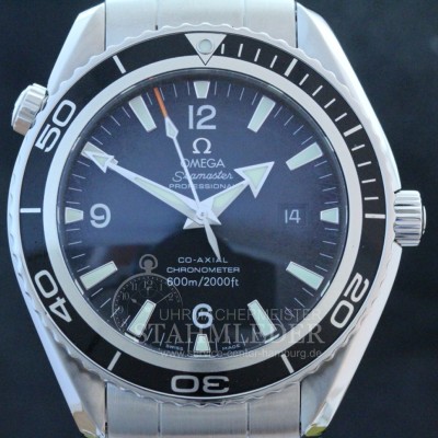 Zur Referenz: 'Omega Seamaster  Planet Ocean Chronometer Stahl 45,5mm Full Set'