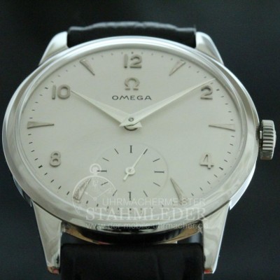 Zur Referenz: 'Omega Handaufzug Stahl 1958  Cal.267 '