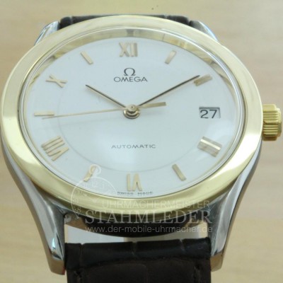 Zur Referenz: 'Omega "Maison Fondée en 1848" Automatic Stahl/Gold 18ct Cal.1110 1986 '